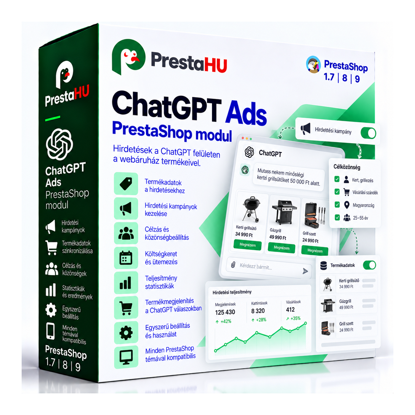 ChatGPT Ads modul PrestaShophoz
