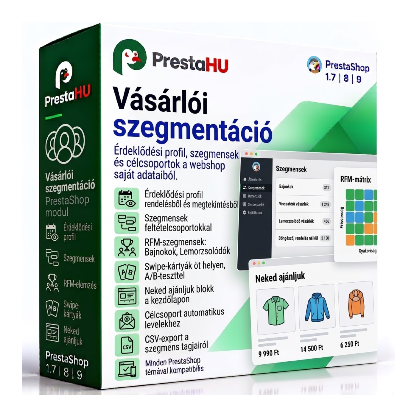 Vásárlói szegmentáció és RFM-elemzés – vásárlói profilok és célcsoportok
