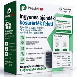 Ingyenes ajándék kosárérték felett PrestaShop modul | PrestaHU