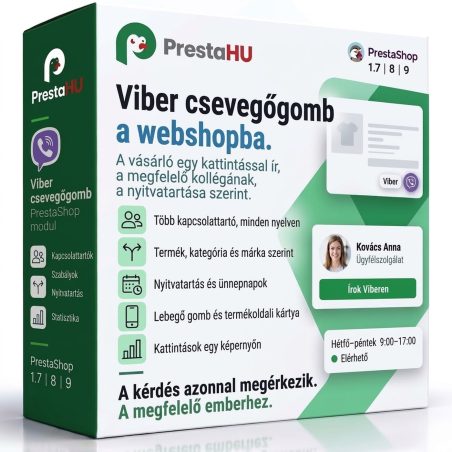 Viber csevegőgomb PrestaShophoz | PrestaHU