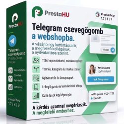 Telegram csevegőgomb PrestaShophoz | PrestaHU